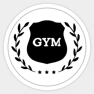 Gym Sticker